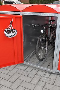 Fahrradboxen Bahnhof Meckenheim