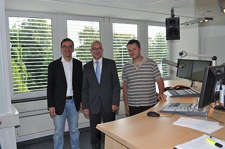 Besuch Bei Radio Bonnrhein-sieg