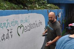 Graffiti Projekt Unterfuehrung Fontaneweg Dennis Dietrich